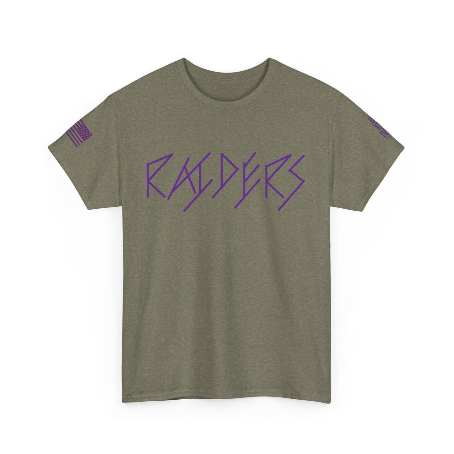 Copy of FLAG 13 Colors: Unisex Heavy Cotton Tee - Raiders Graphic Shirt for Fans
