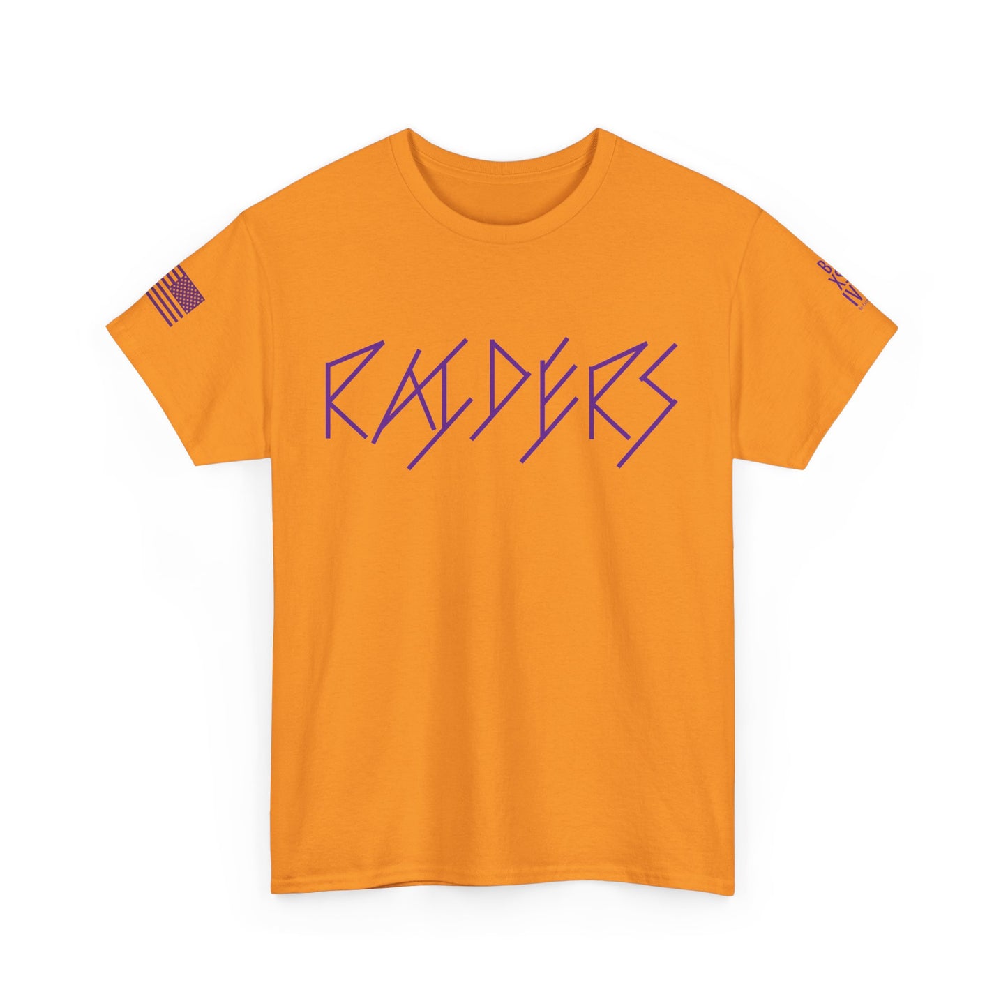 Copy of FLAG 13 Colors: Unisex Heavy Cotton Tee - Raiders Graphic Shirt for Fans