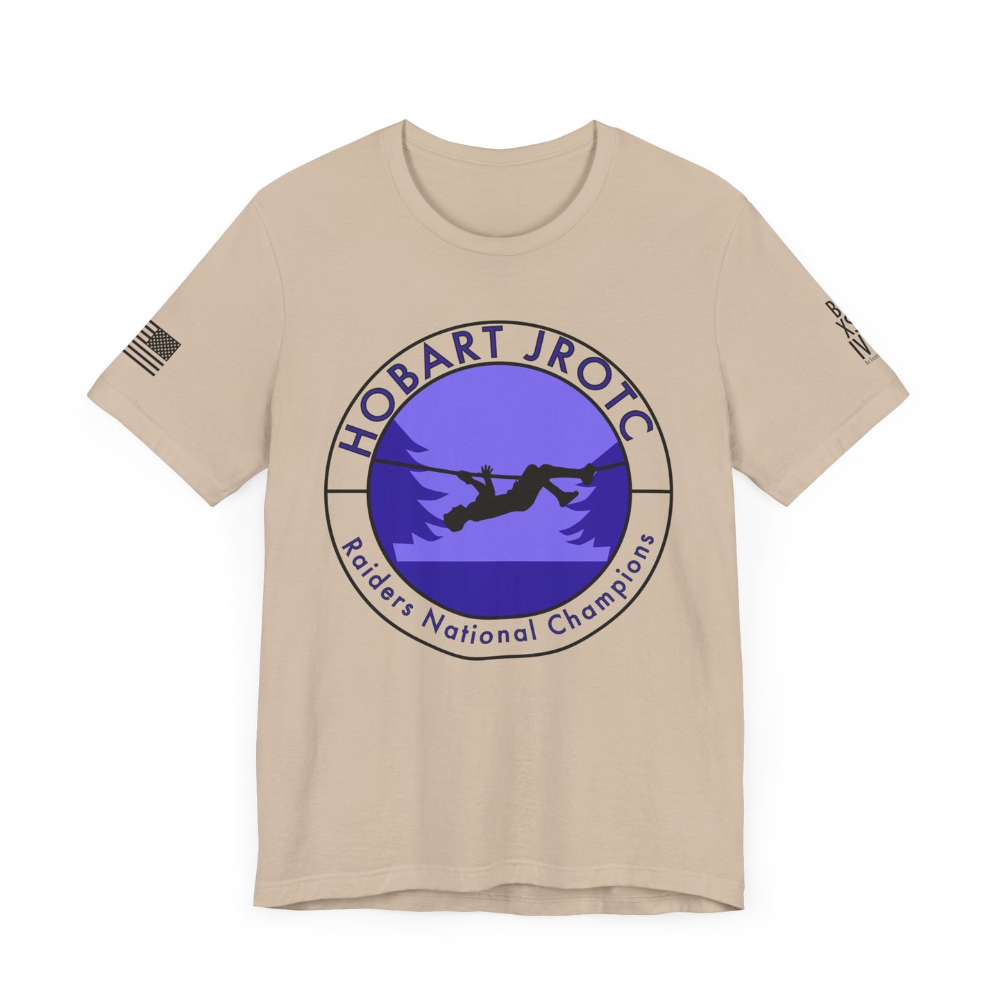 HOBART RAIDERS Jersey Short Sleeve Tee - Raiders JROTC Champion Shirt