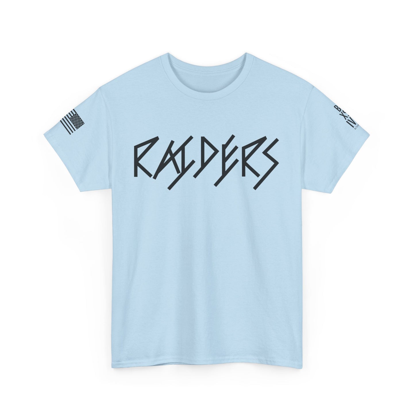 FLAG 13 Colors: Unisex Heavy Cotton Tee - Raiders Graphic Shirt for Fans