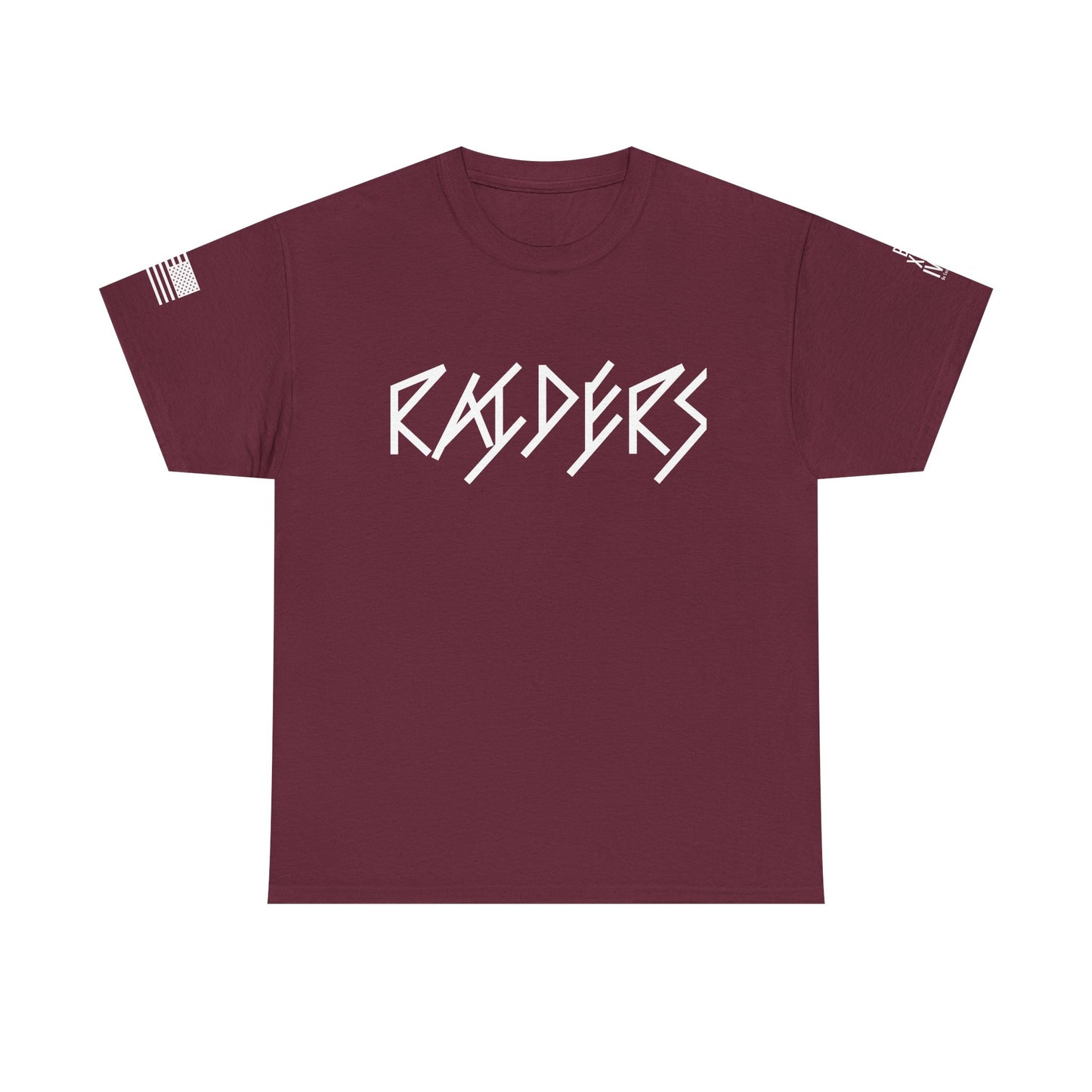 FLAG 13 Colors: Unisex Heavy Cotton Tee - Raiders Graphic Shirt for Fans