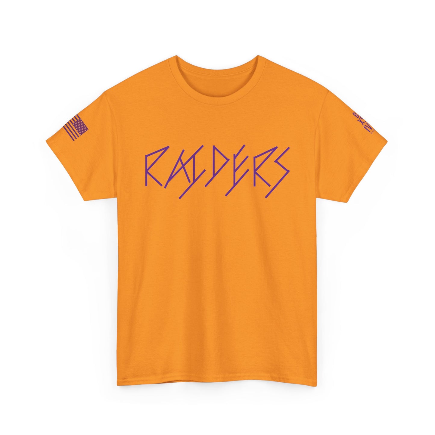 Copy of FLAG 13 Colors: Unisex Heavy Cotton Tee - Raiders Graphic Shirt for Fans
