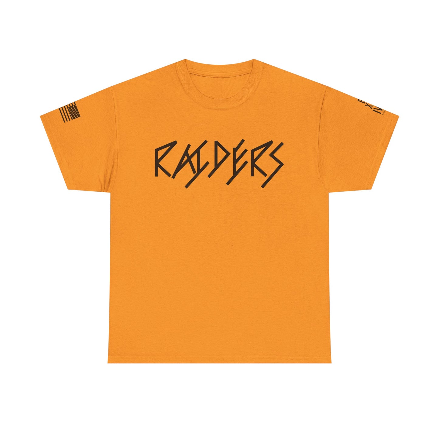 FLAG 13 Colors: Unisex Heavy Cotton Tee - Raiders Graphic Shirt for Fans