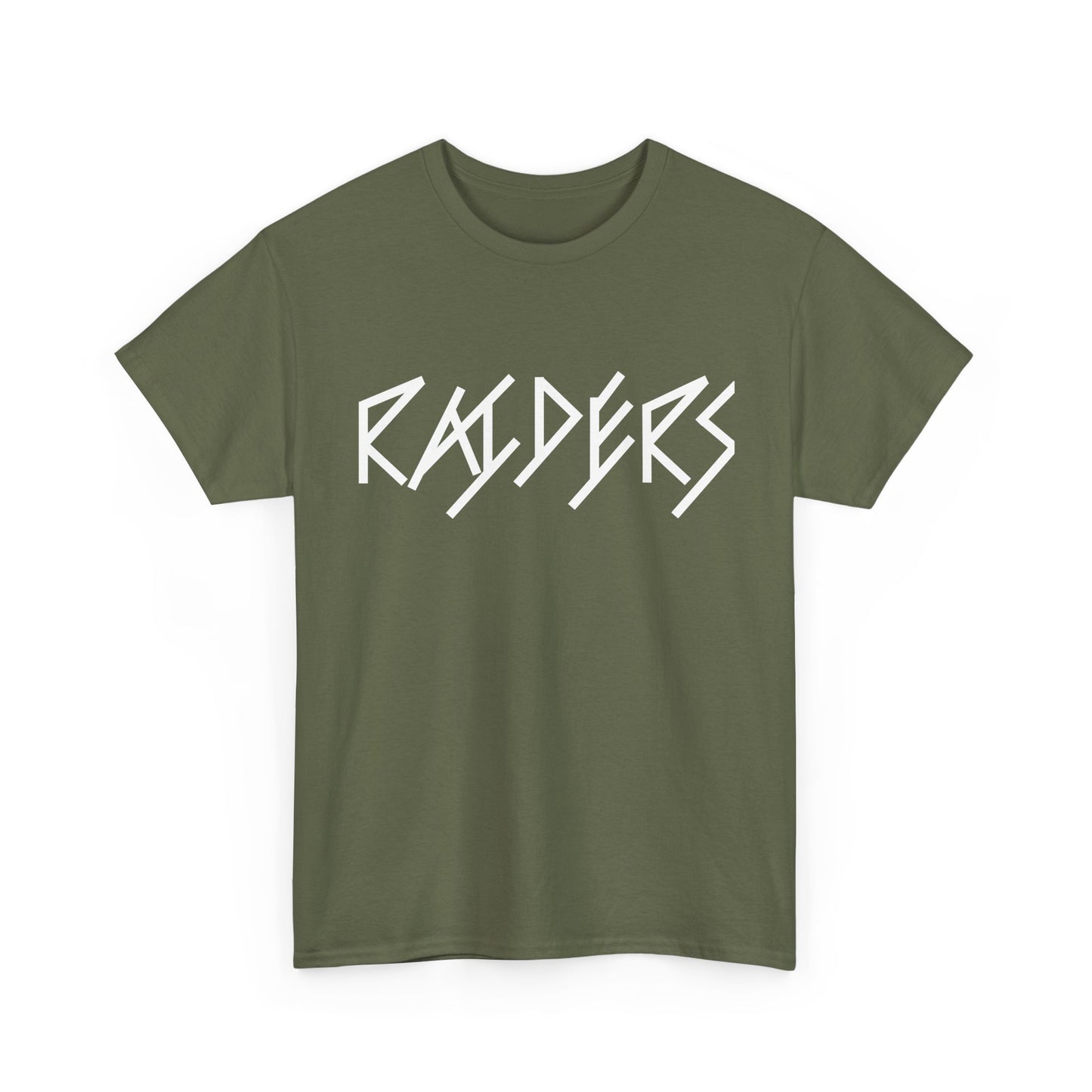 BASIC 13 Colors: Unisex Heavy Cotton Tee - Raiders Graphic Shirt for Fans