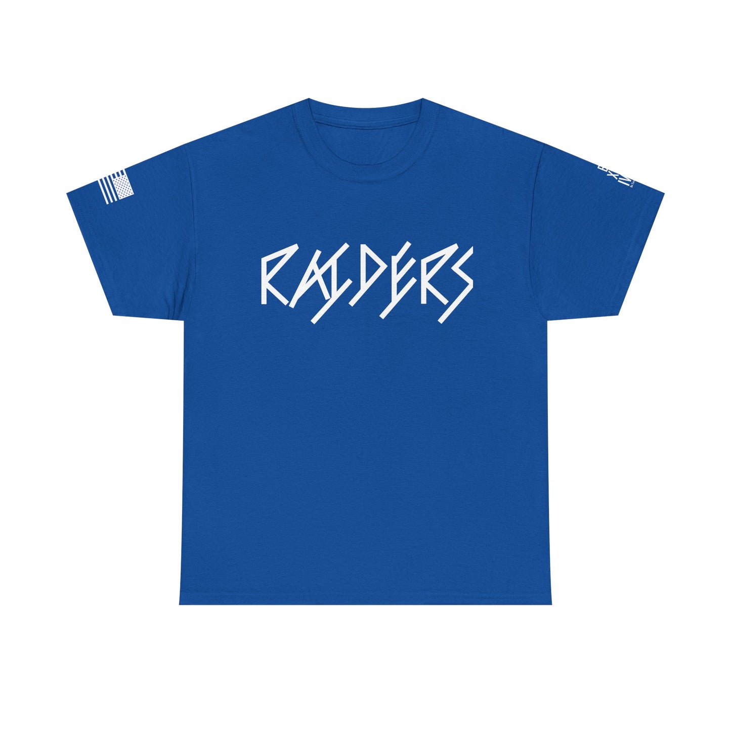 FLAG 13 Colors: Unisex Heavy Cotton Tee - Raiders Graphic Shirt for Fans