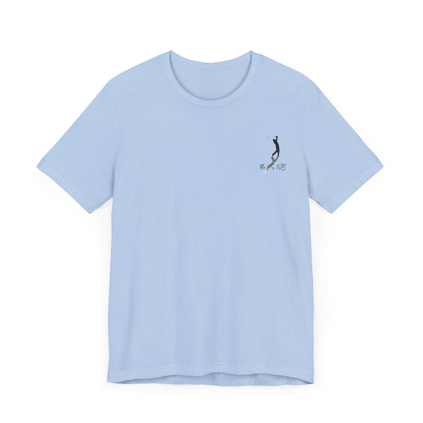 Inspirational Unisex Golf Jersey Tee - 'B XS IVE' Design