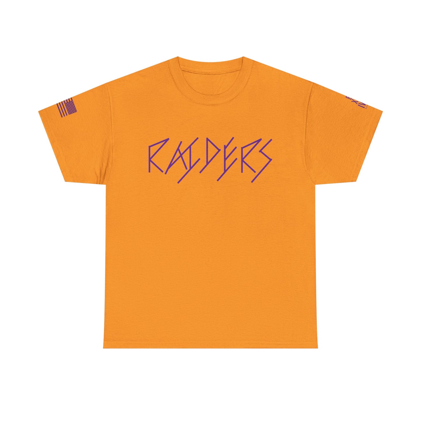 Copy of FLAG 13 Colors: Unisex Heavy Cotton Tee - Raiders Graphic Shirt for Fans