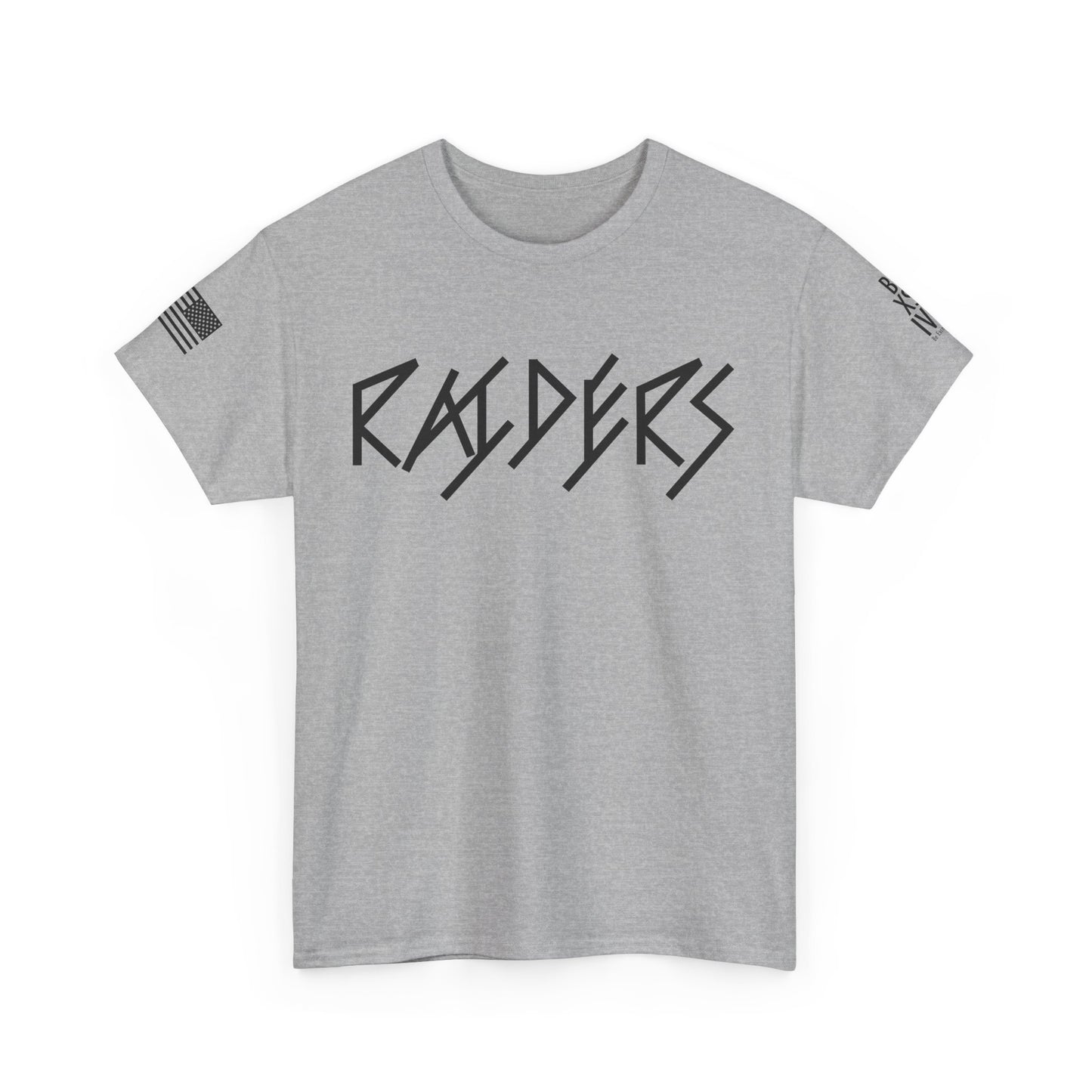 FLAG 13 Colors: Unisex Heavy Cotton Tee - Raiders Graphic Shirt for Fans