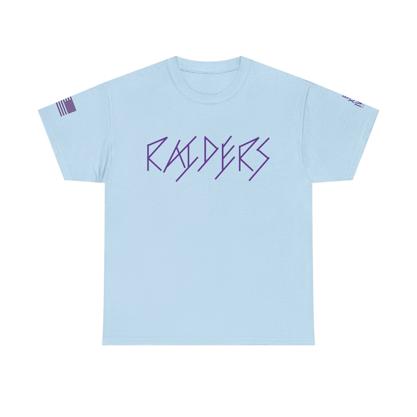 Copy of FLAG 13 Colors: Unisex Heavy Cotton Tee - Raiders Graphic Shirt for Fans