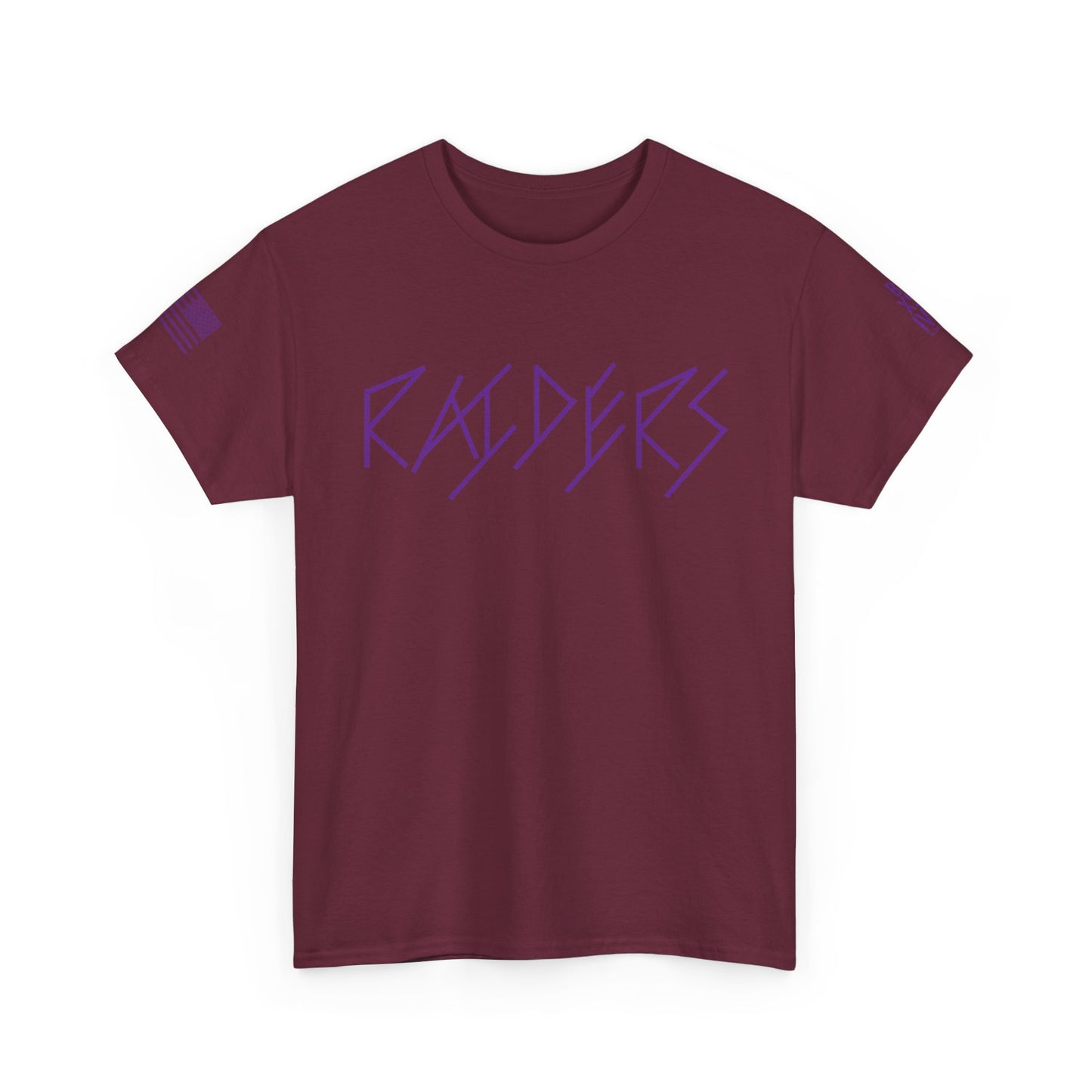 Copy of FLAG 13 Colors: Unisex Heavy Cotton Tee - Raiders Graphic Shirt for Fans