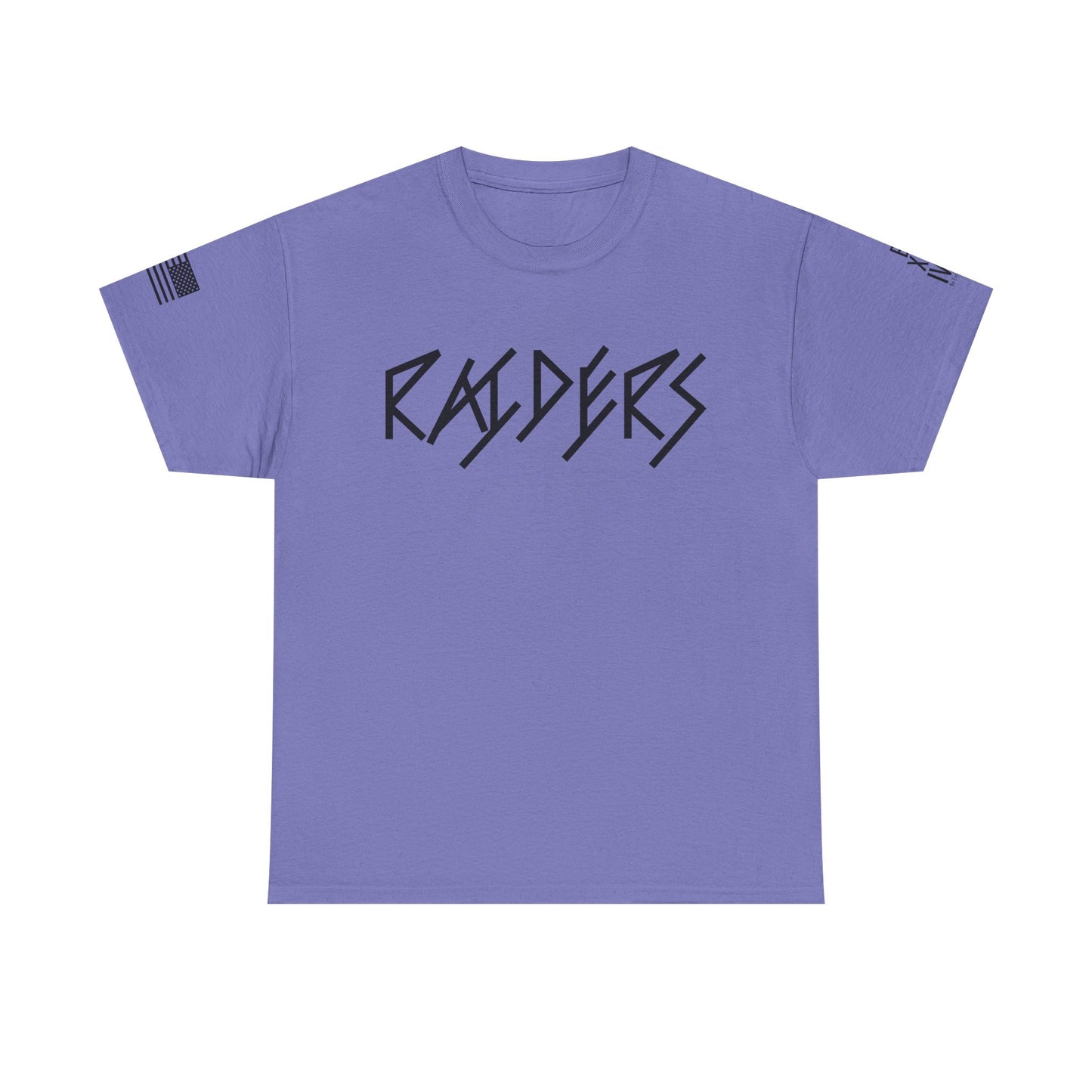 FLAG 13 Colors: Unisex Heavy Cotton Tee - Raiders Graphic Shirt for Fans