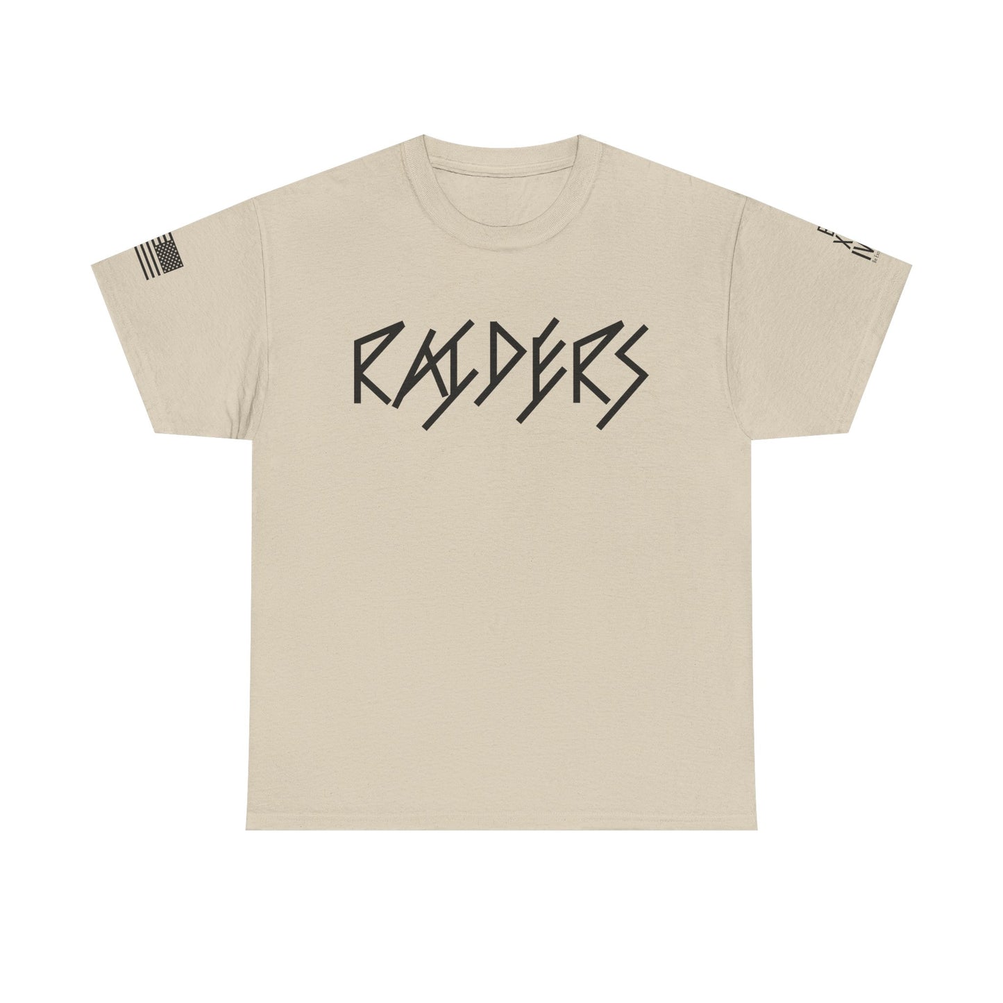 FLAG 13 Colors: Unisex Heavy Cotton Tee - Raiders Graphic Shirt for Fans