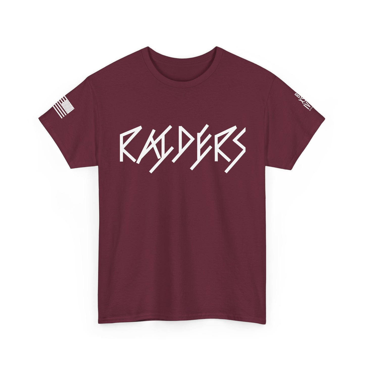 FLAG 13 Colors: Unisex Heavy Cotton Tee - Raiders Graphic Shirt for Fans