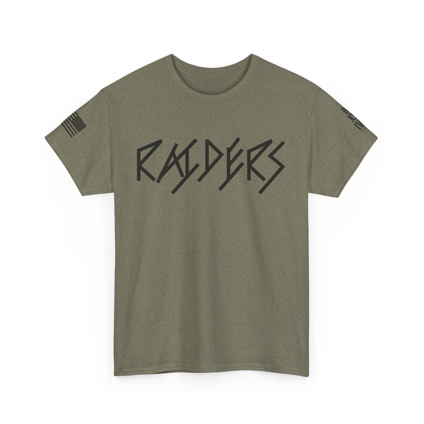 FLAG 13 Colors: Unisex Heavy Cotton Tee - Raiders Graphic Shirt for Fans