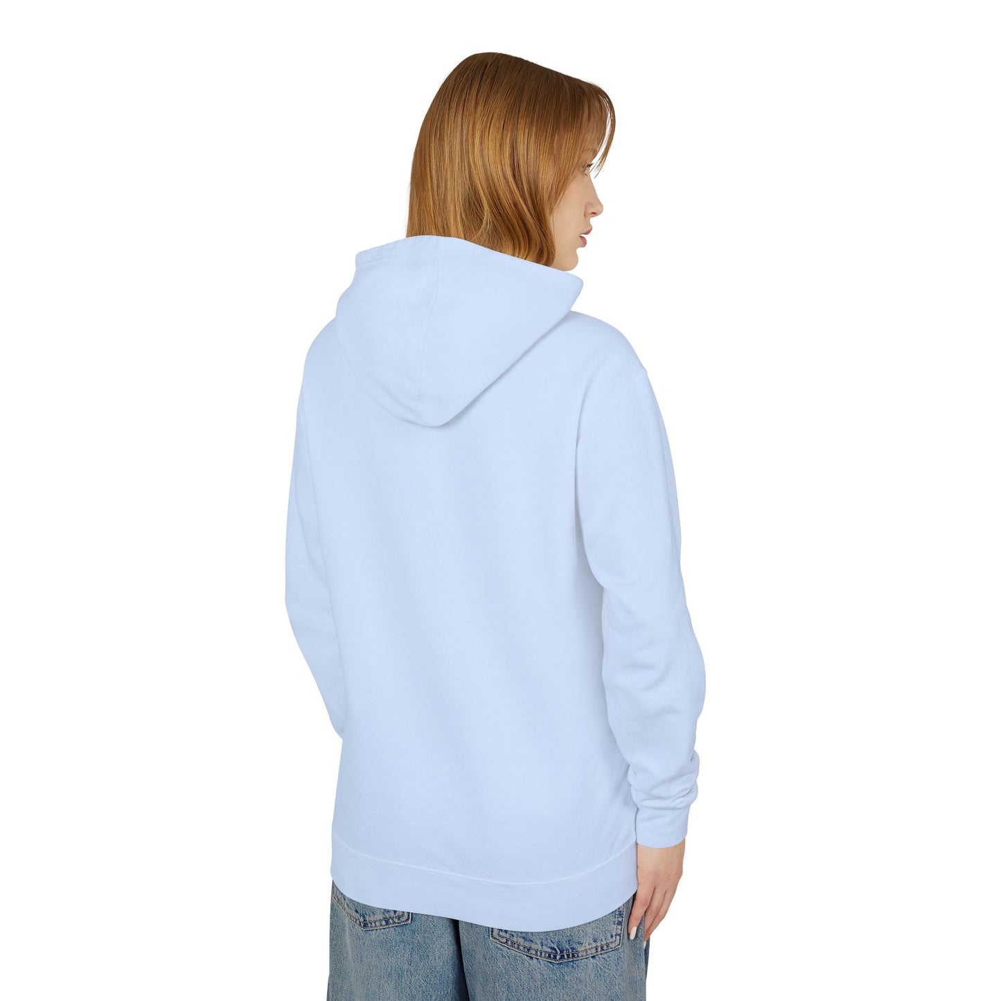 Unisex Light Basketball Hooded Sweatshirt - 'Be Excessive' Graphic Design