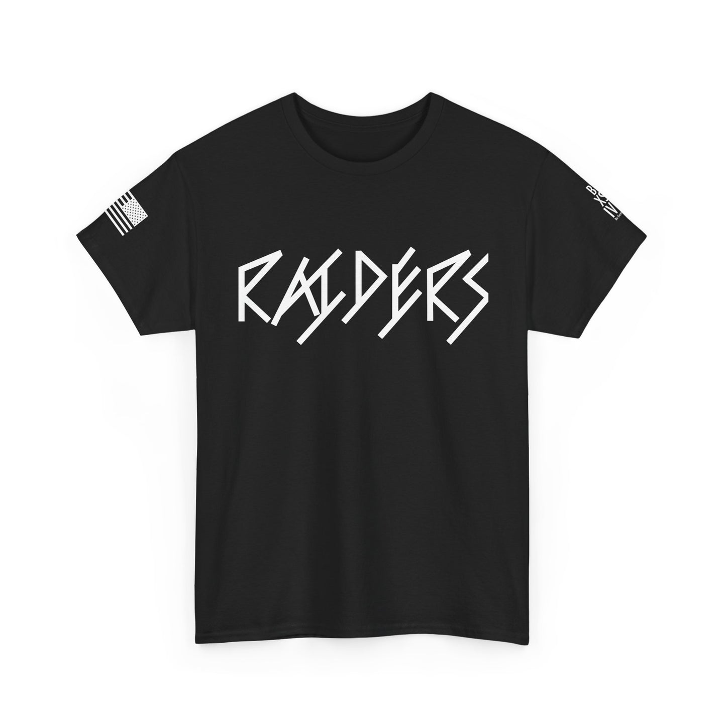 FLAG 13 Colors: Unisex Heavy Cotton Tee - Raiders Graphic Shirt for Fans
