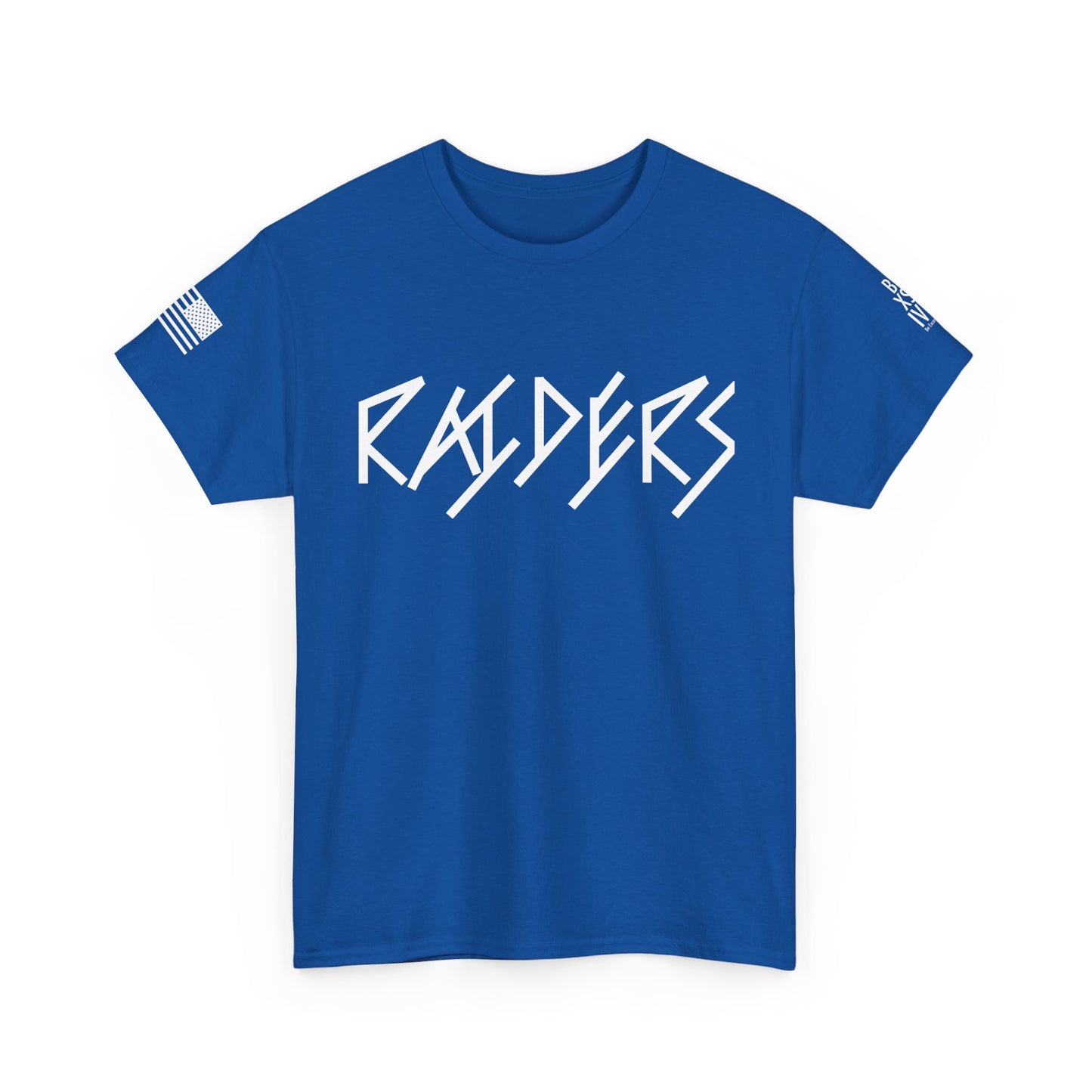 FLAG 13 Colors: Unisex Heavy Cotton Tee - Raiders Graphic Shirt for Fans