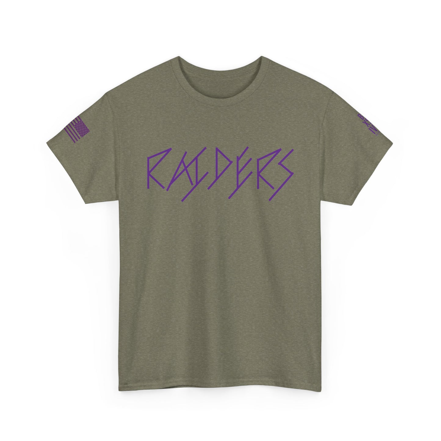 Copy of FLAG 13 Colors: Unisex Heavy Cotton Tee - Raiders Graphic Shirt for Fans