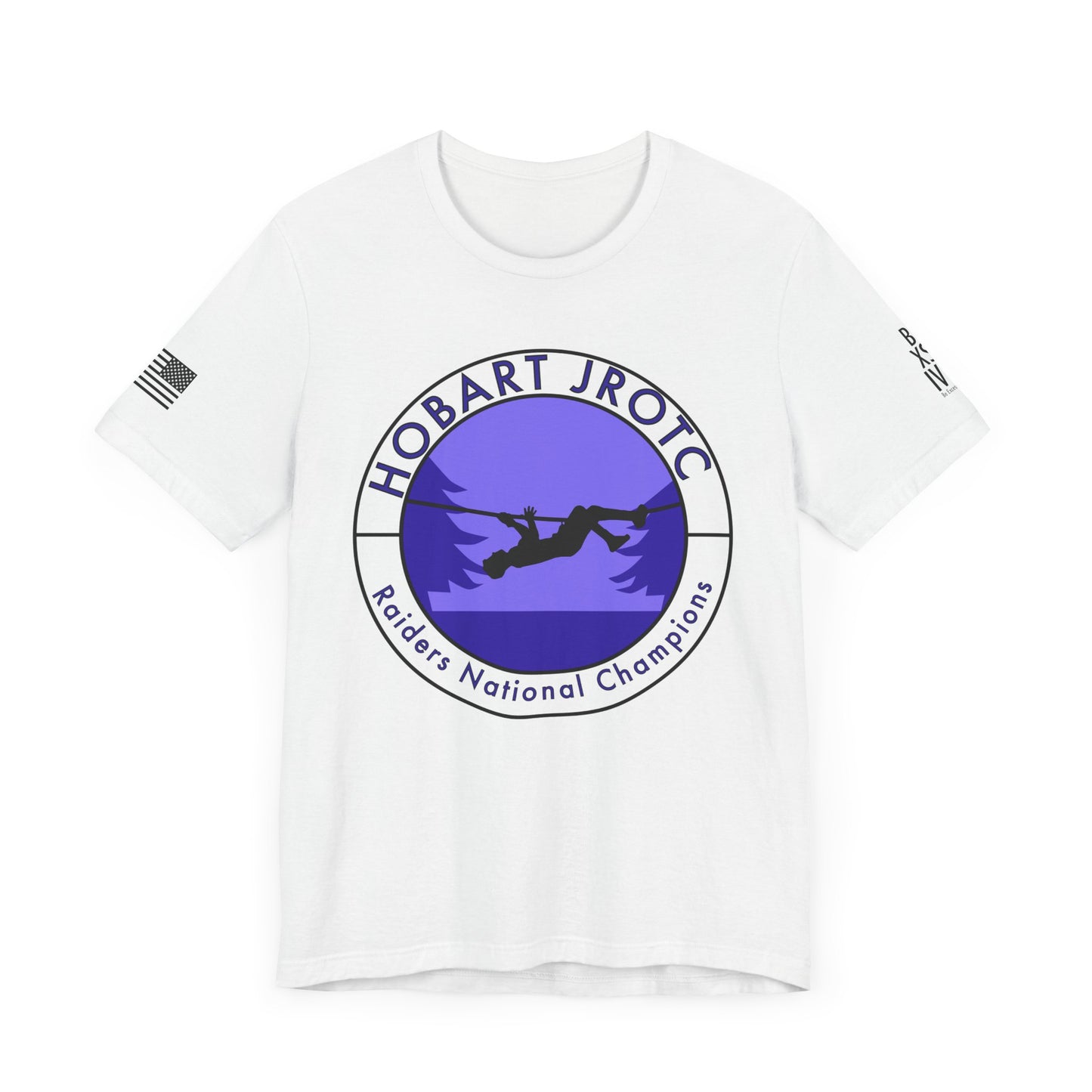 HOBART RAIDERS Jersey Short Sleeve Tee - Raiders JROTC Champion Shirt