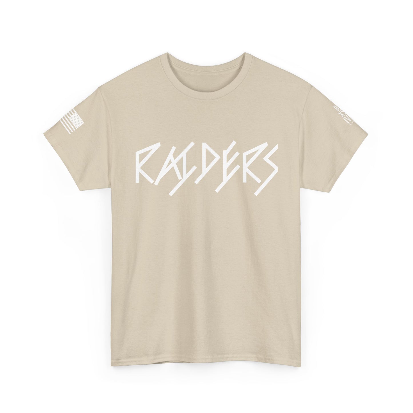 FLAG 13 Colors: Unisex Heavy Cotton Tee - Raiders Graphic Shirt for Fans