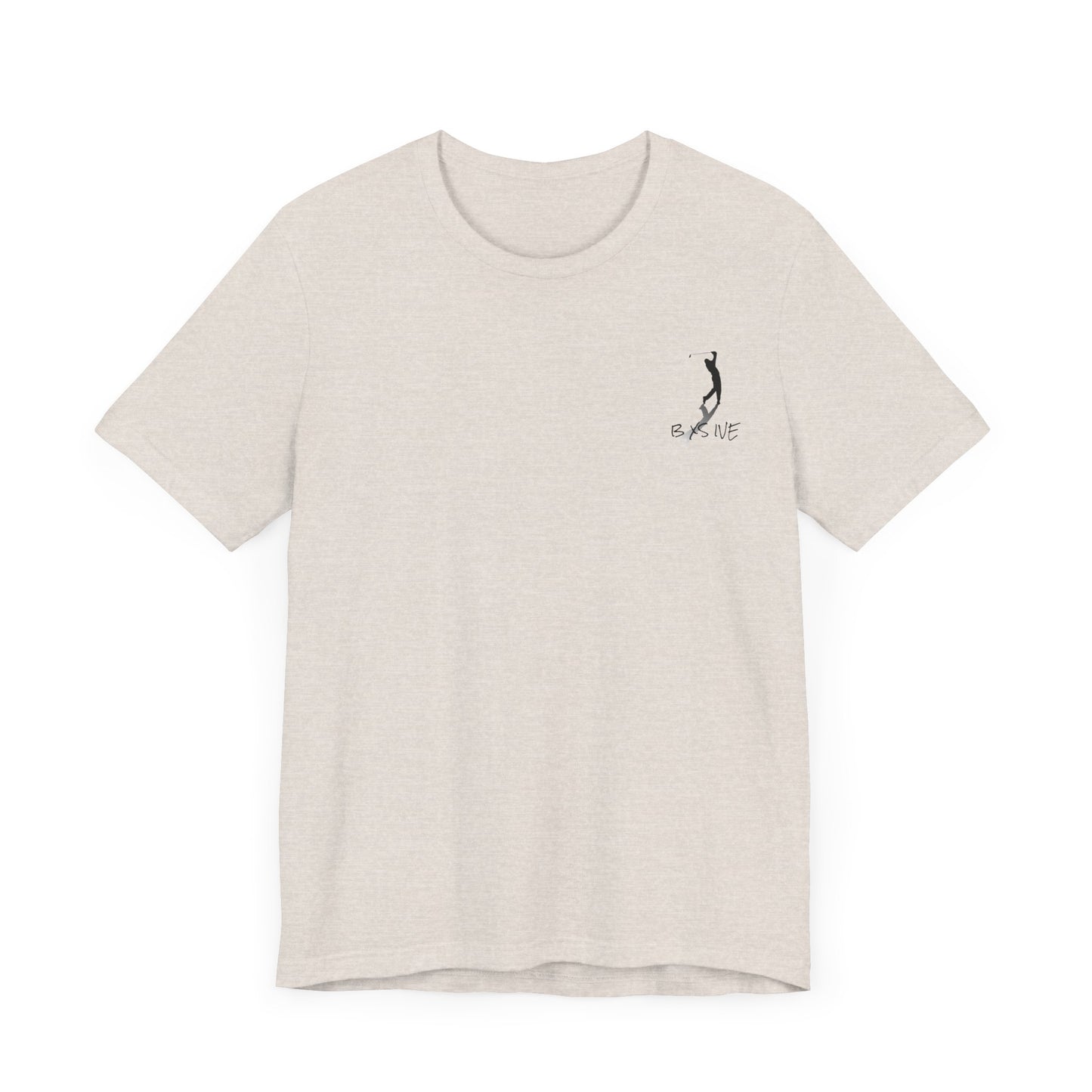 Inspirational Unisex Golf Jersey Tee - 'B XS IVE' Design
