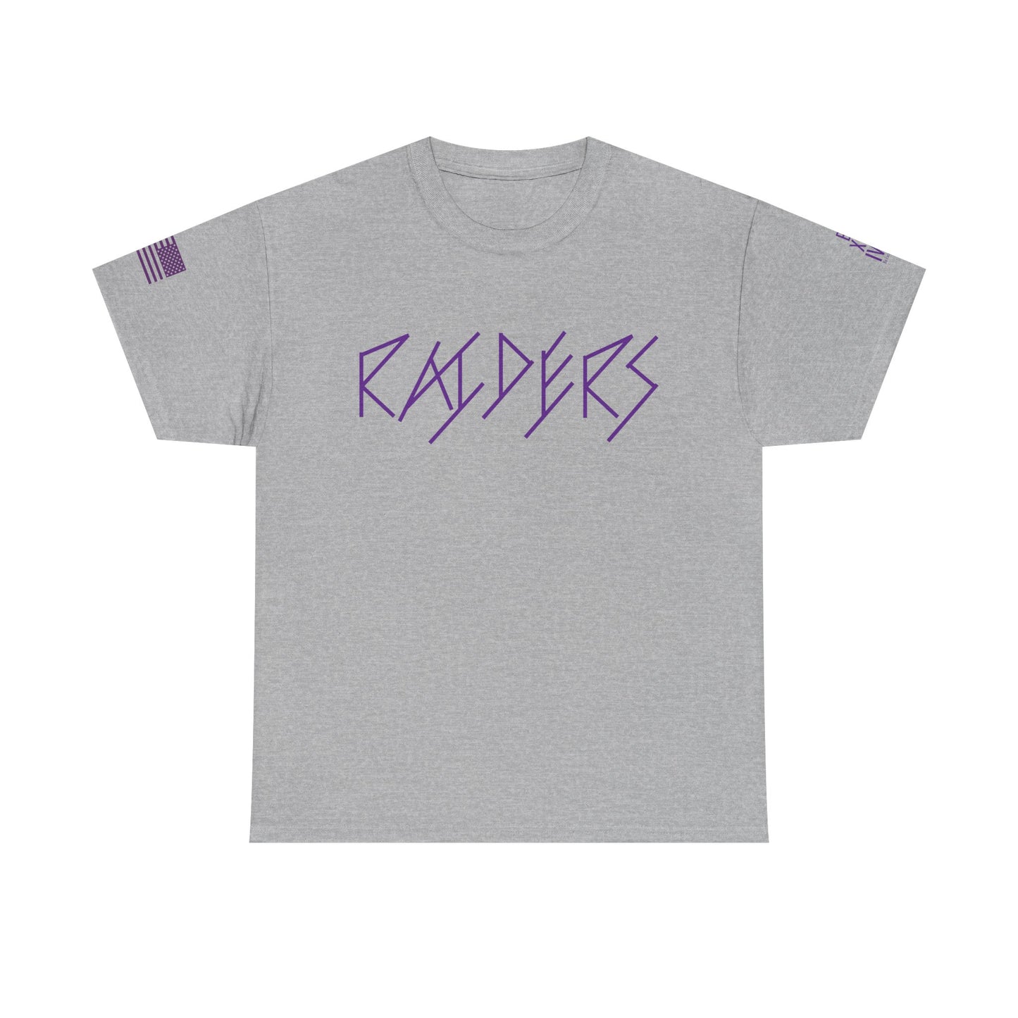 Copy of FLAG 13 Colors: Unisex Heavy Cotton Tee - Raiders Graphic Shirt for Fans