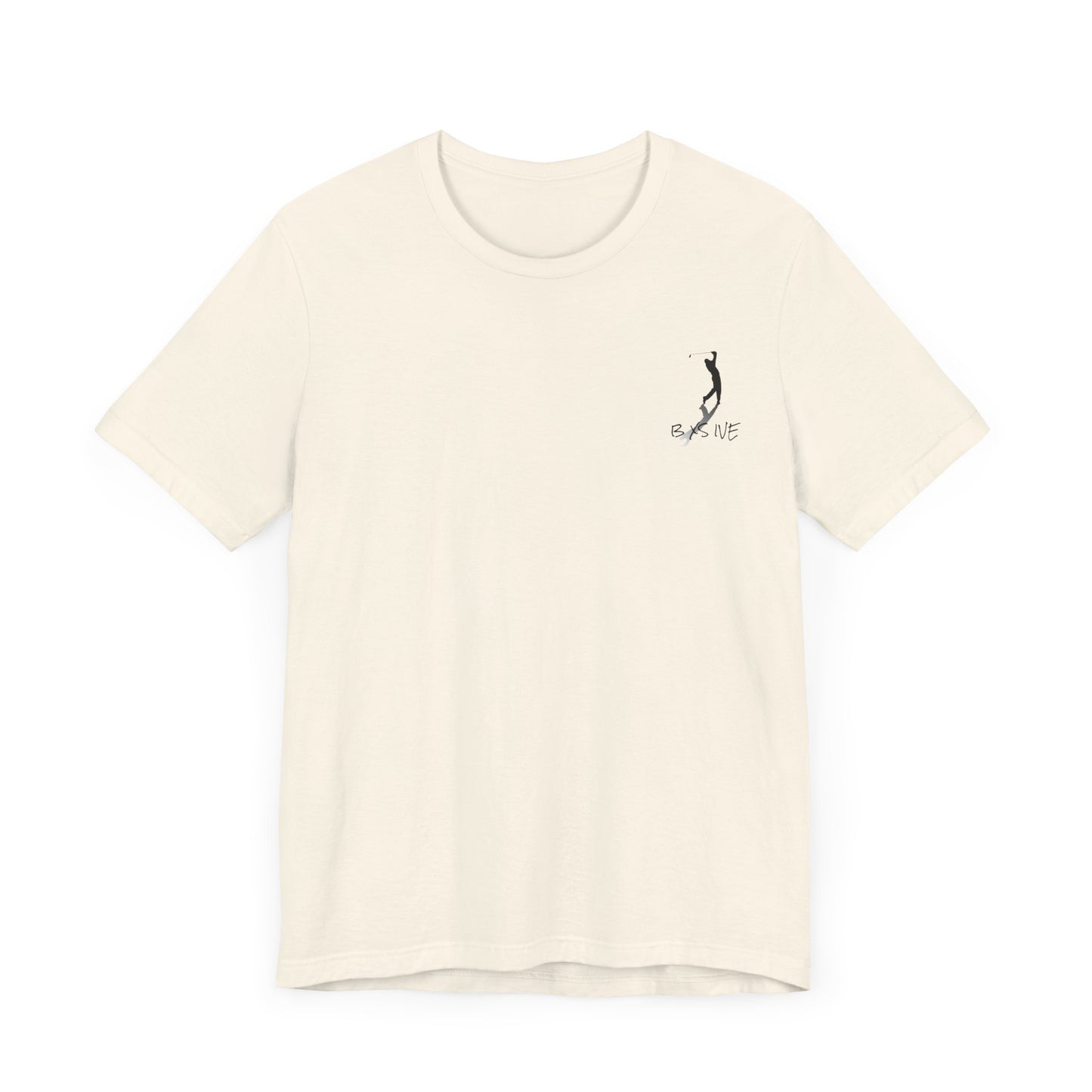 Inspirational Unisex Golf Jersey Tee - 'B XS IVE' Design