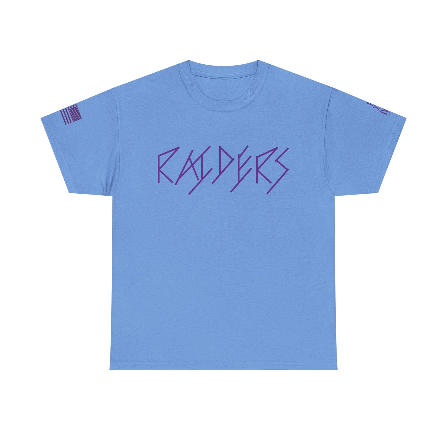 Copy of FLAG 13 Colors: Unisex Heavy Cotton Tee - Raiders Graphic Shirt for Fans