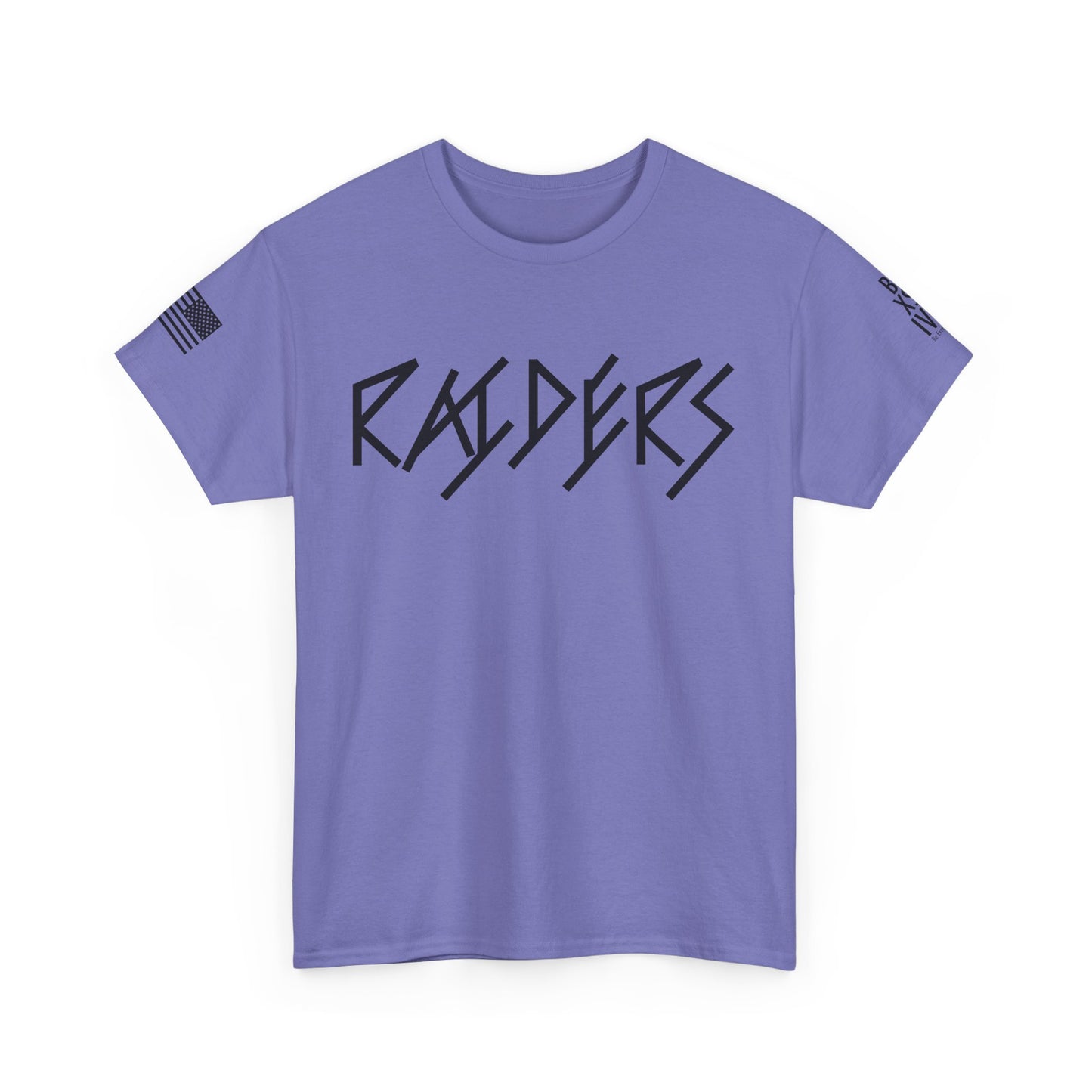 FLAG 13 Colors: Unisex Heavy Cotton Tee - Raiders Graphic Shirt for Fans