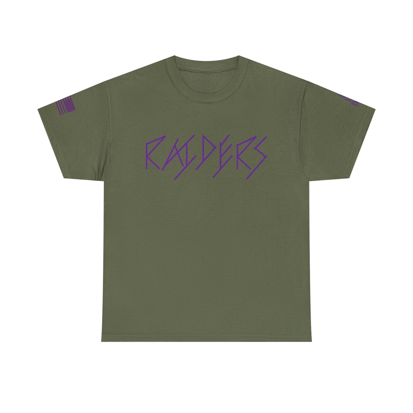 Copy of FLAG 13 Colors: Unisex Heavy Cotton Tee - Raiders Graphic Shirt for Fans