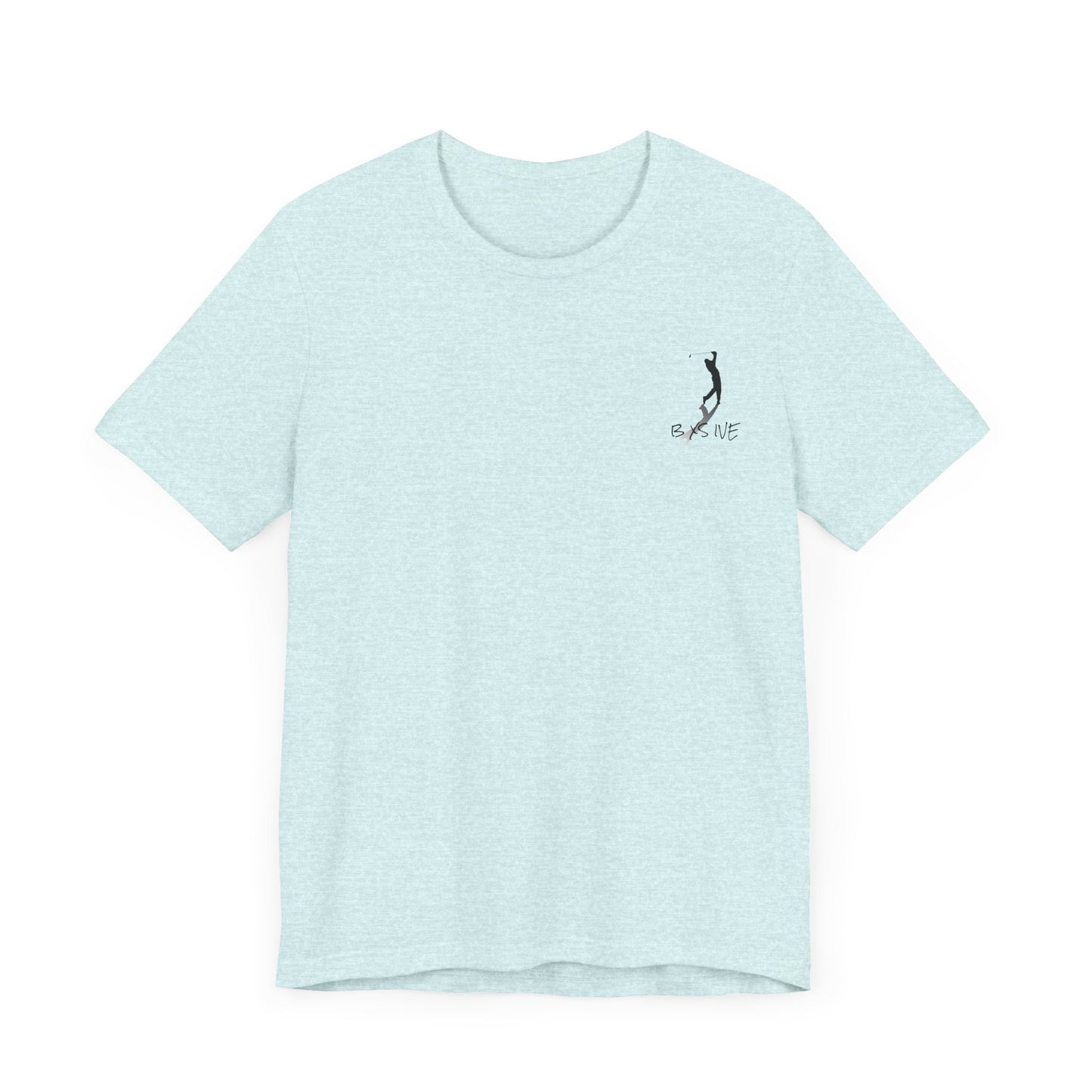 Inspirational Unisex Golf Jersey Tee - 'B XS IVE' Design