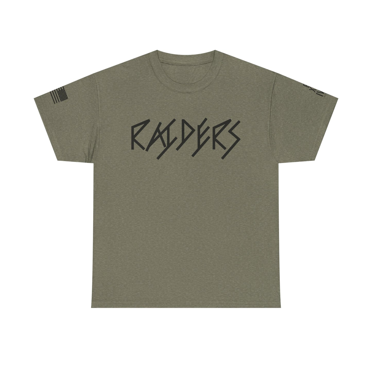FLAG 13 Colors: Unisex Heavy Cotton Tee - Raiders Graphic Shirt for Fans