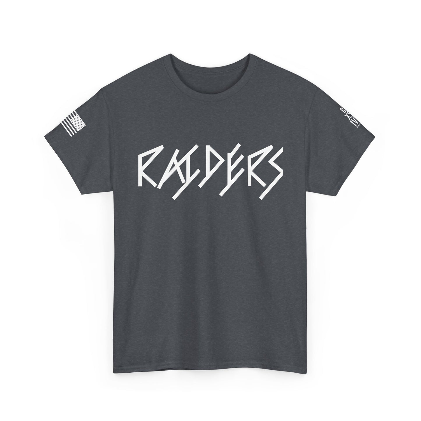 FLAG 13 Colors: Unisex Heavy Cotton Tee - Raiders Graphic Shirt for Fans