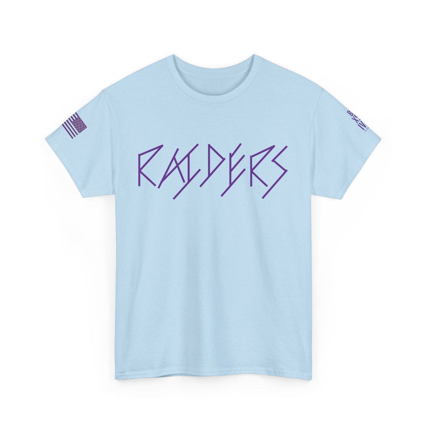 Copy of FLAG 13 Colors: Unisex Heavy Cotton Tee - Raiders Graphic Shirt for Fans