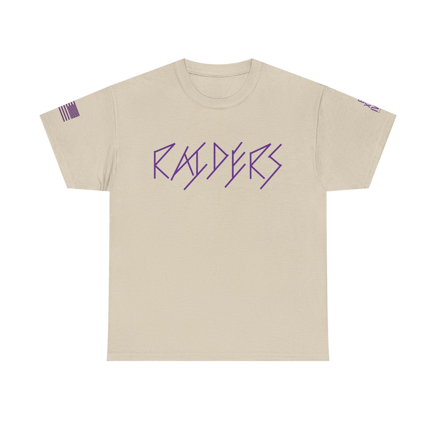 Copy of FLAG 13 Colors: Unisex Heavy Cotton Tee - Raiders Graphic Shirt for Fans