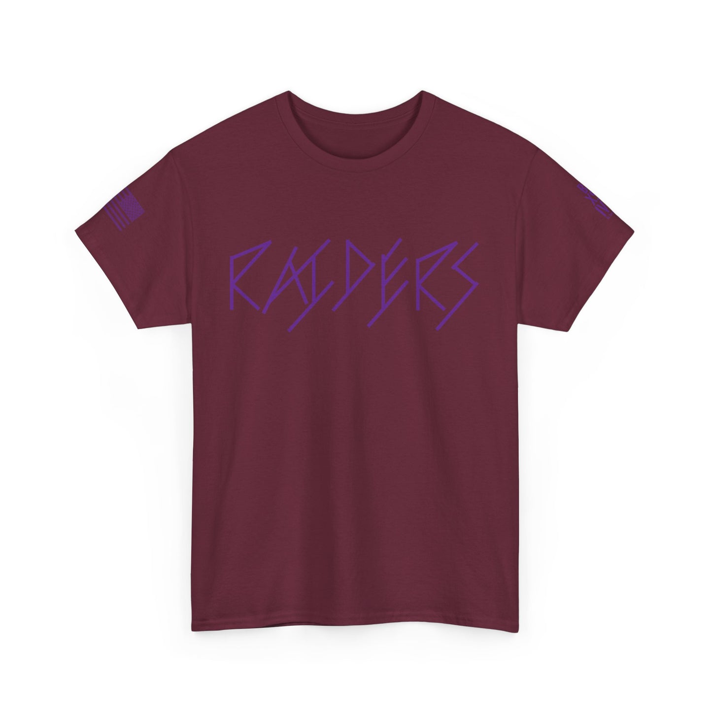 Copy of FLAG 13 Colors: Unisex Heavy Cotton Tee - Raiders Graphic Shirt for Fans