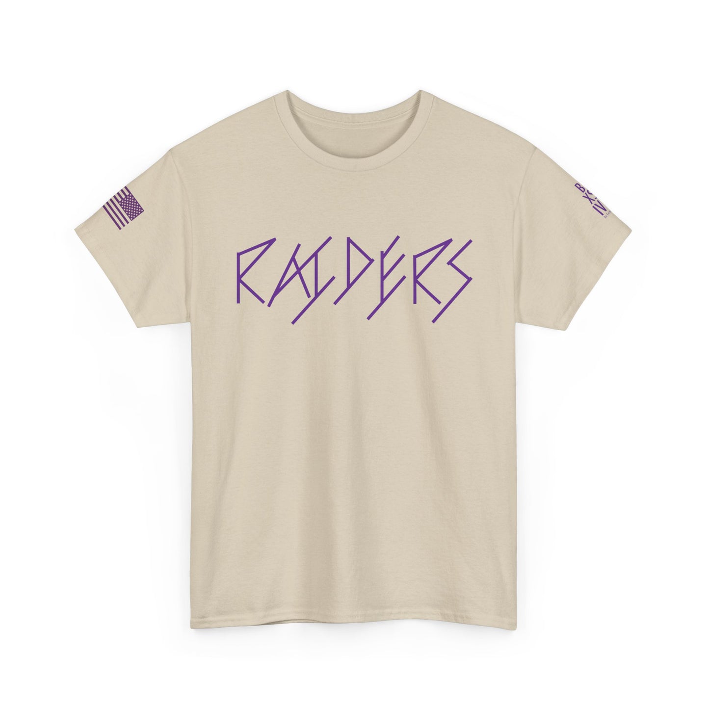 Copy of FLAG 13 Colors: Unisex Heavy Cotton Tee - Raiders Graphic Shirt for Fans