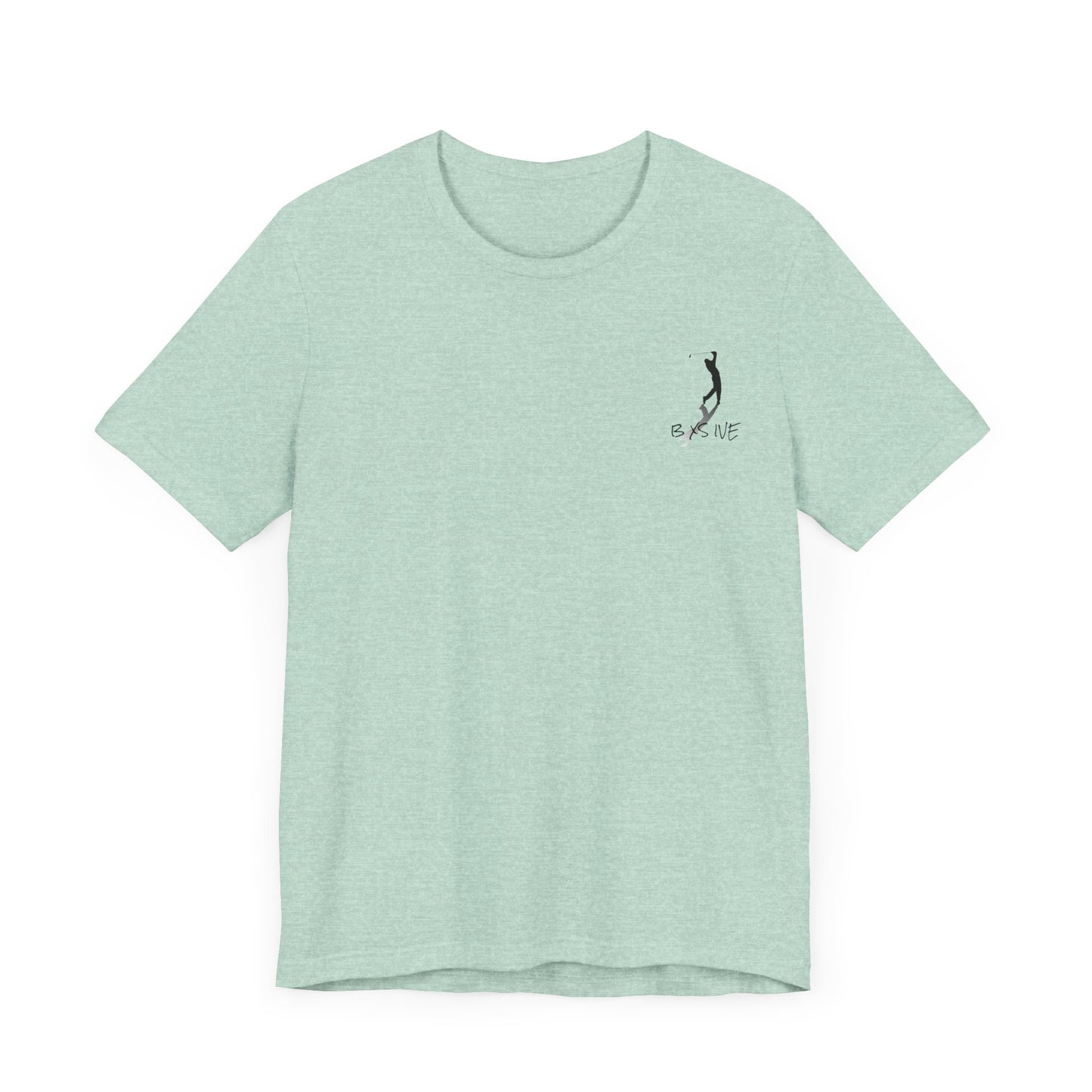 Inspirational Unisex Golf Jersey Tee - 'B XS IVE' Design
