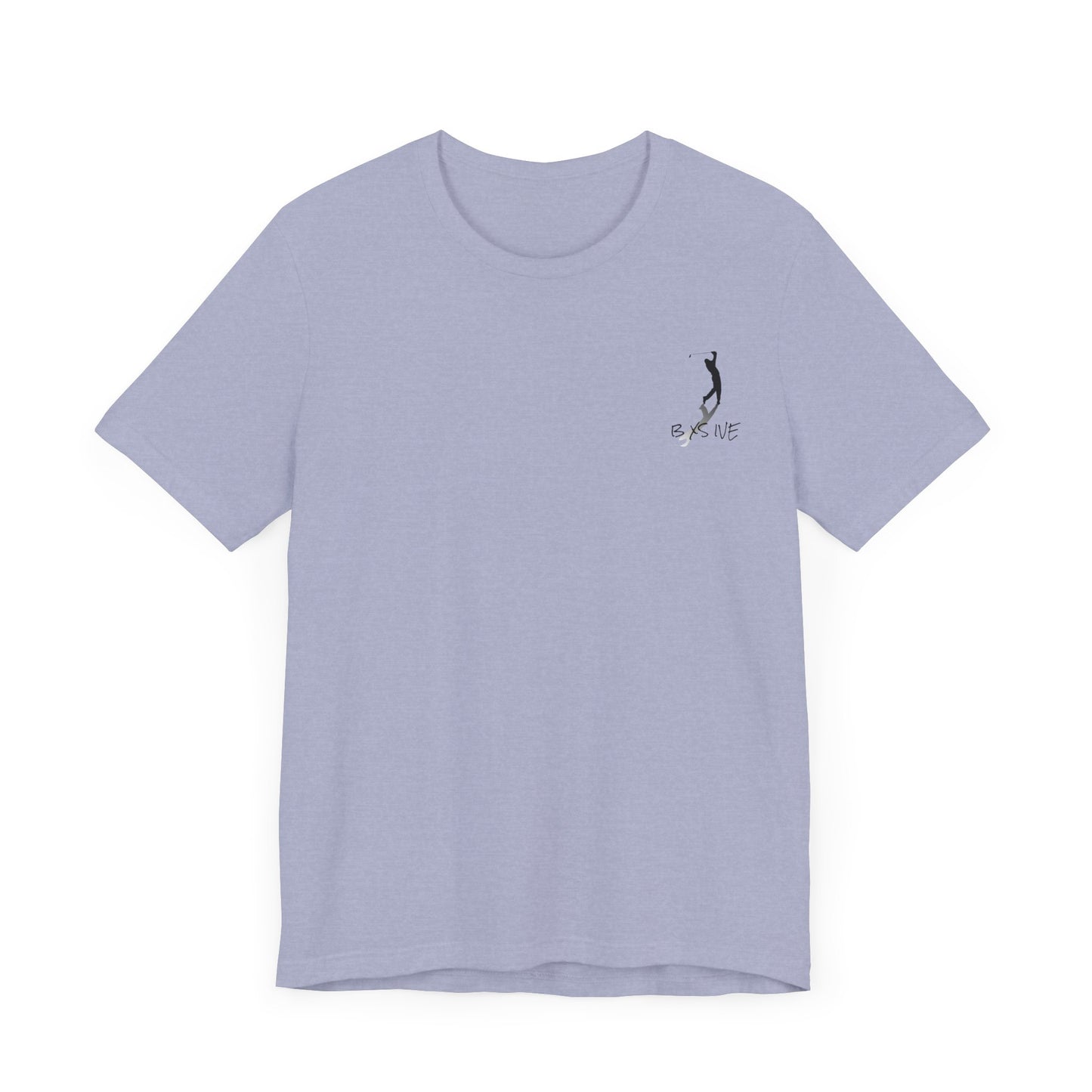 Inspirational Unisex Golf Jersey Tee - 'B XS IVE' Design
