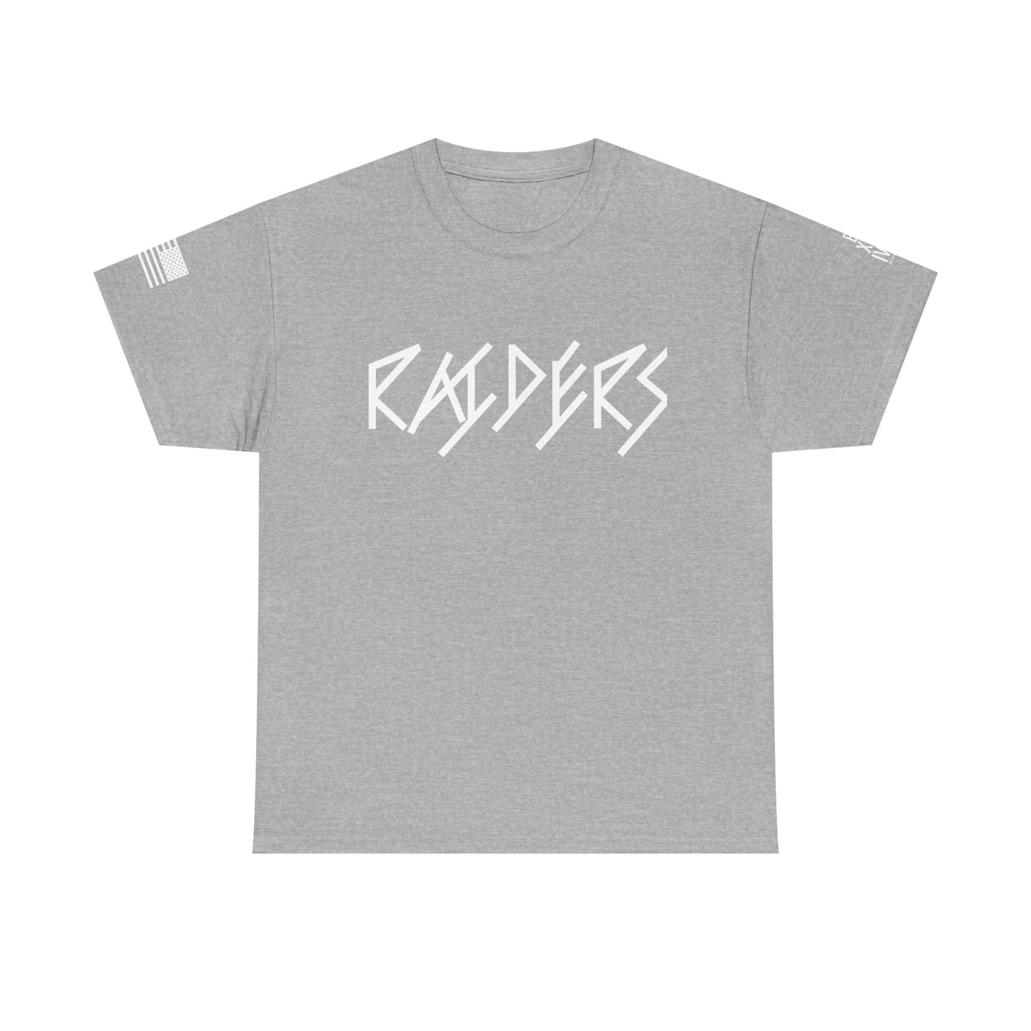 FLAG 13 Colors: Unisex Heavy Cotton Tee - Raiders Graphic Shirt for Fans