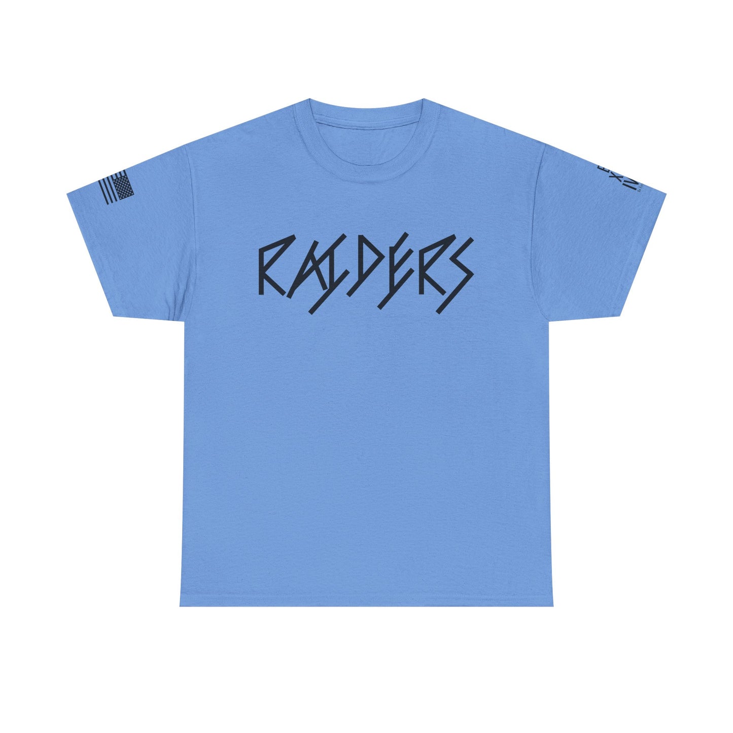 FLAG 13 Colors: Unisex Heavy Cotton Tee - Raiders Graphic Shirt for Fans