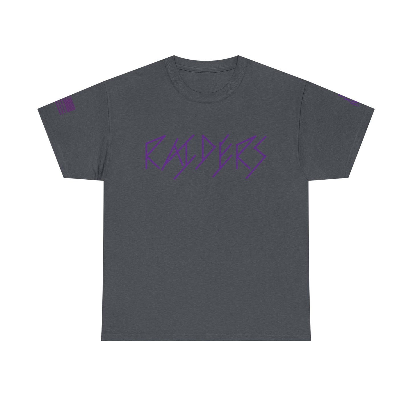 Copy of FLAG 13 Colors: Unisex Heavy Cotton Tee - Raiders Graphic Shirt for Fans