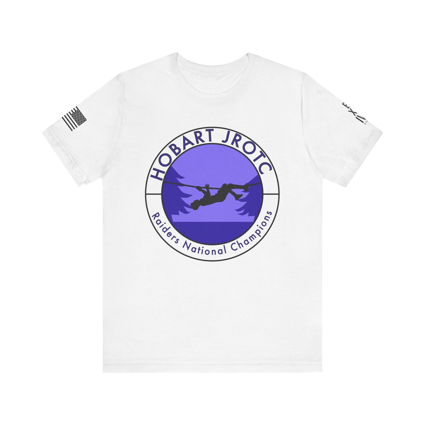 HOBART RAIDERS Jersey Short Sleeve Tee - Raiders JROTC Champion Shirt