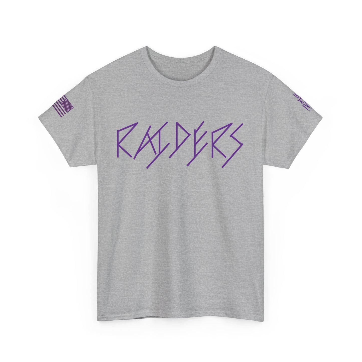 Copy of FLAG 13 Colors: Unisex Heavy Cotton Tee - Raiders Graphic Shirt for Fans