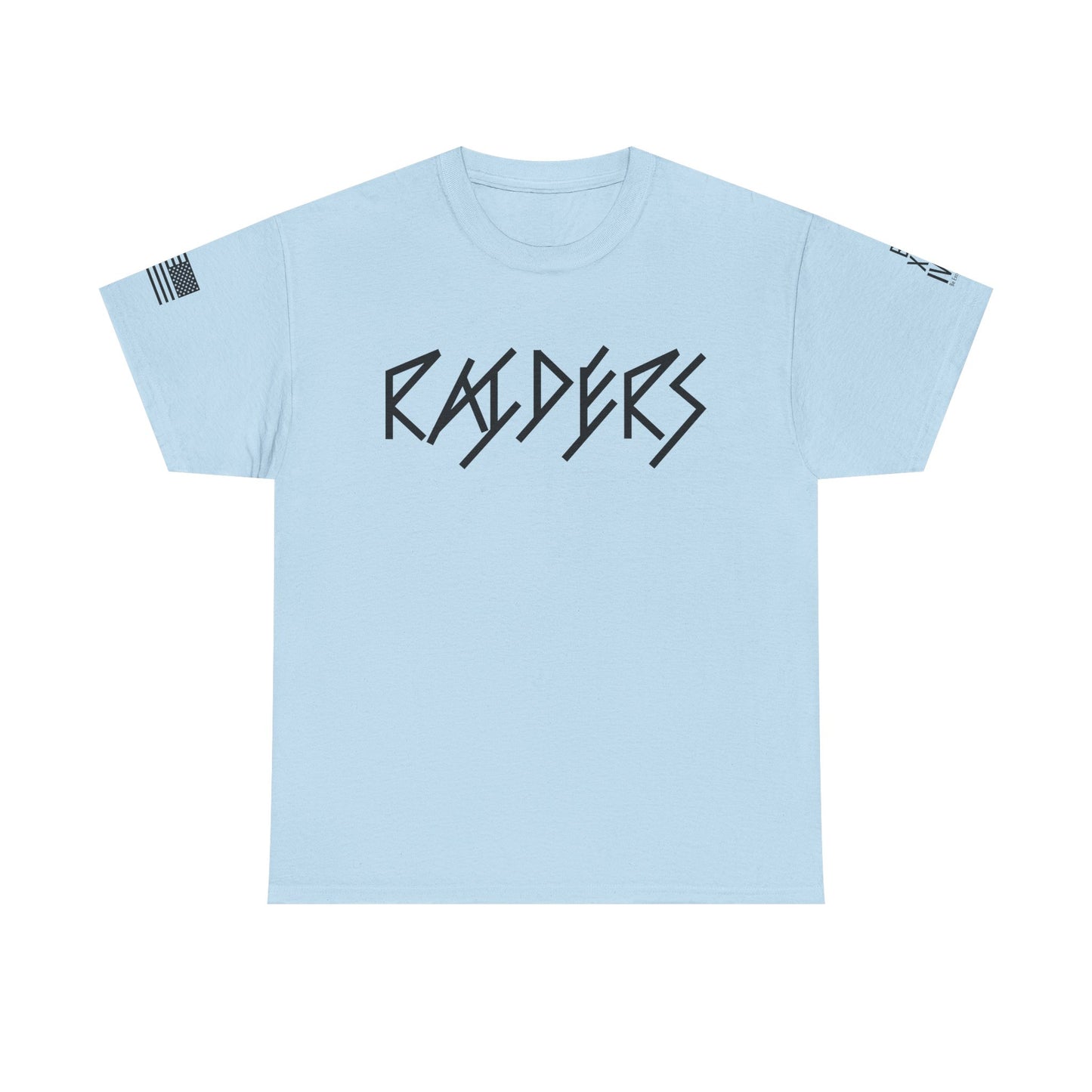 FLAG 13 Colors: Unisex Heavy Cotton Tee - Raiders Graphic Shirt for Fans