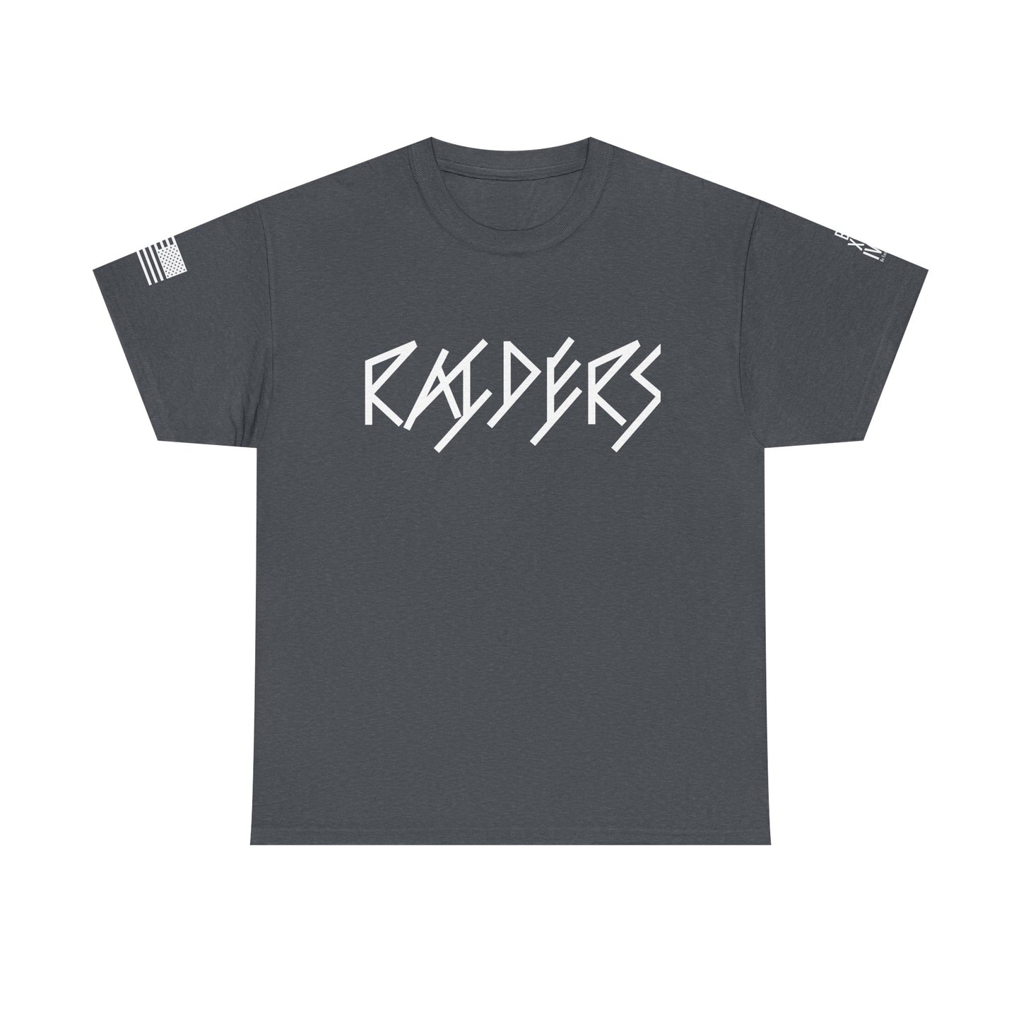 FLAG 13 Colors: Unisex Heavy Cotton Tee - Raiders Graphic Shirt for Fans