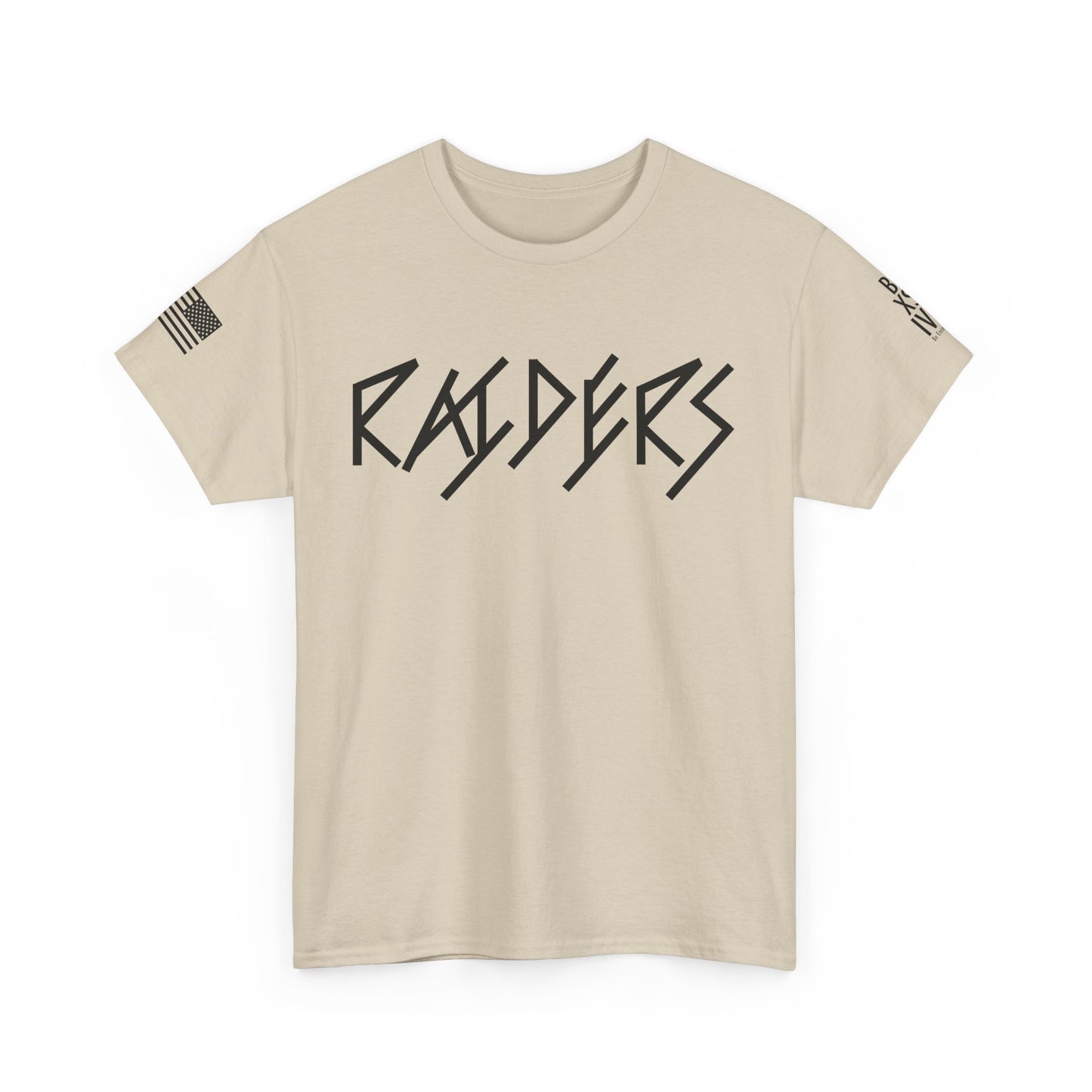 FLAG 13 Colors: Unisex Heavy Cotton Tee - Raiders Graphic Shirt for Fans