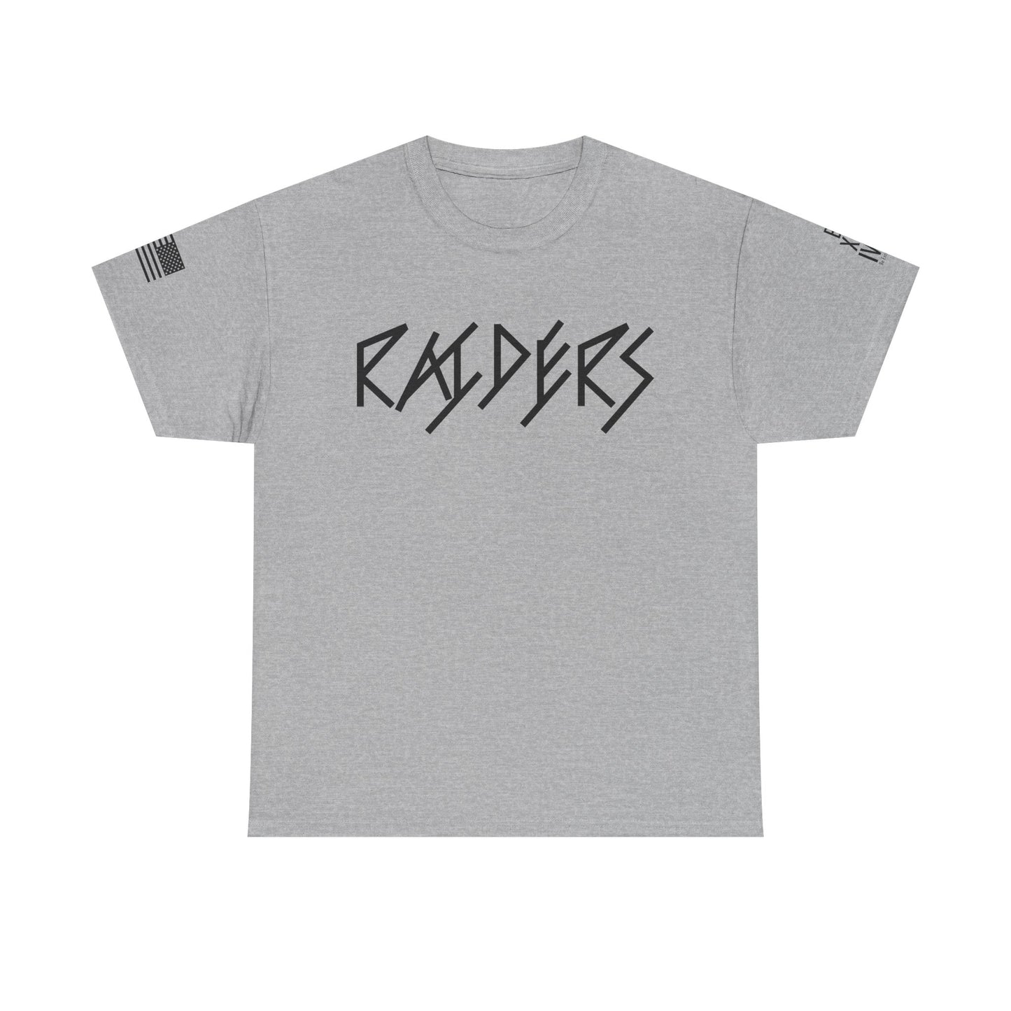 FLAG 13 Colors: Unisex Heavy Cotton Tee - Raiders Graphic Shirt for Fans