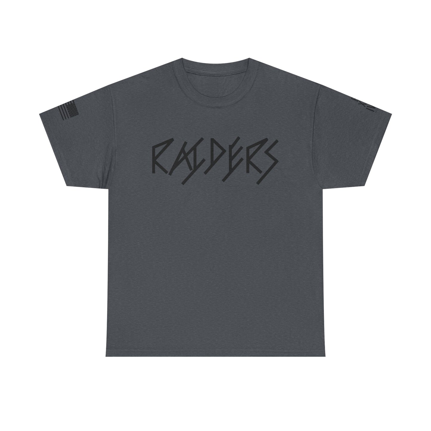 FLAG 13 Colors: Unisex Heavy Cotton Tee - Raiders Graphic Shirt for Fans