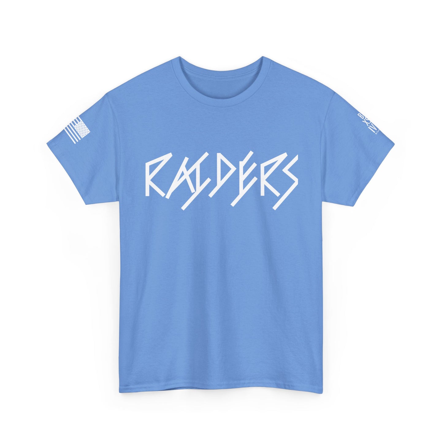 FLAG 13 Colors: Unisex Heavy Cotton Tee - Raiders Graphic Shirt for Fans